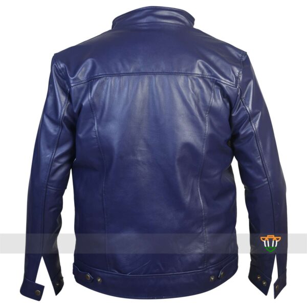Straight on Supple Leather Jacket - Image 2