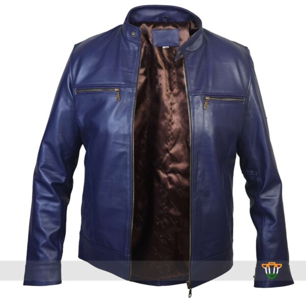Straight on Supple Leather Jacket