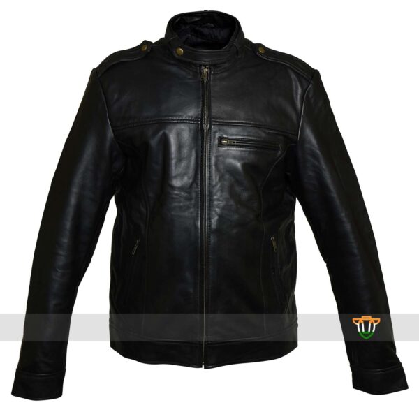 Black Bikers Jacket