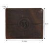 Genuine Leather Hairline Cross