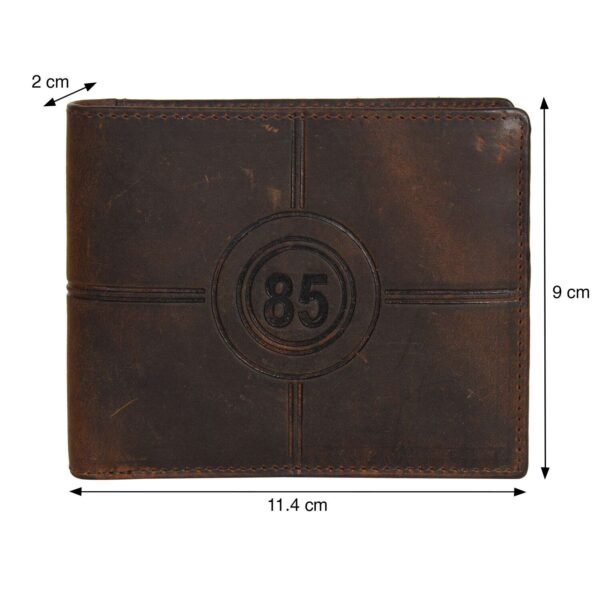 Genuine Leather Hairline Cross
