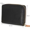 Genuine Leather Zipper Pouch