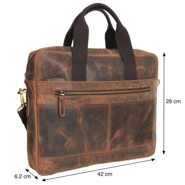 Under € 95 Genuine Hunter Leather Executive